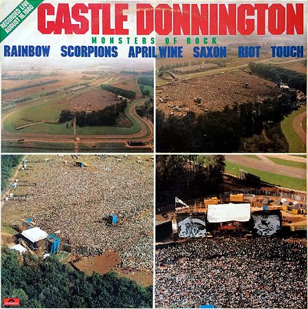 CASTLE DONNINGTON - MONSTERS OF ROCK - LP
