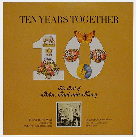 PETER, PAUL AND MARY – THE THE BEST OF (TEN) - LP