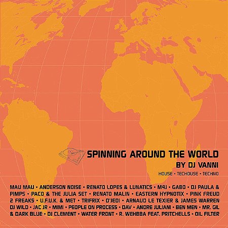 DJ VANNI - SPINNING AROUND THE WORLD - CD