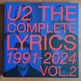 U2 - THE COMPETE LYRICS VOL. 2 - LIVRO