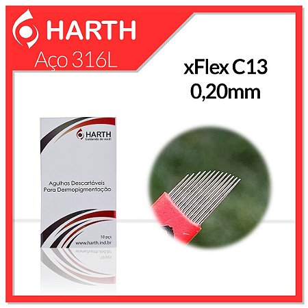 Lâminas Harth xFlex Curve 13 - 0,20mm - 10 peças (VALIDADE: 12/25)