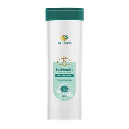 Shampoo Anticaspa EcoPrópolis® 200ml – Poder da Própolis Verde nos Seus Cabelos