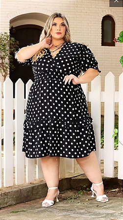 Vestido  Midi Yasmin Plus Size