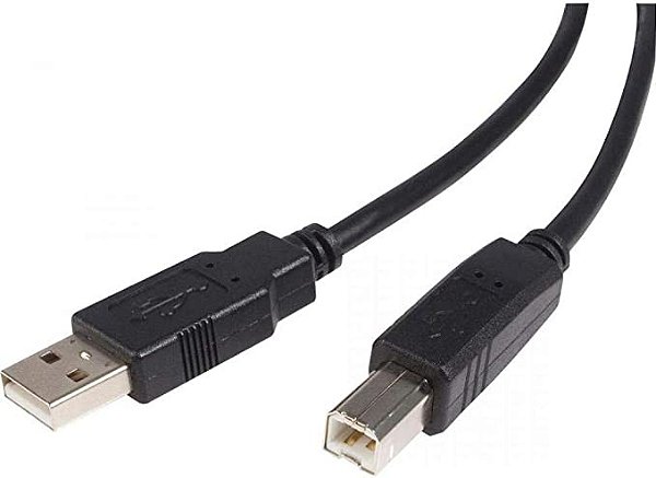 Cabo Para Impressora Usb A Macho Para B Macho 2.0