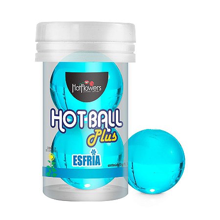 Bolinha Excitante Hot Ball Plus Esfria Hot Flowers