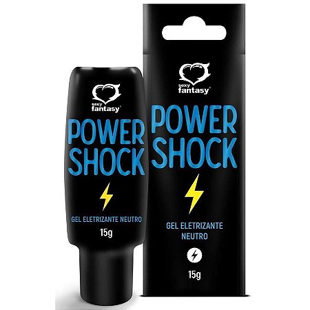 Gel Eletrizante Power Shock 15g Sexy Fantasy