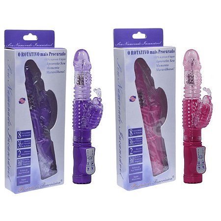 Jack Rabbit Vibrador Rotativo Dupla Estimulação Sexy Import