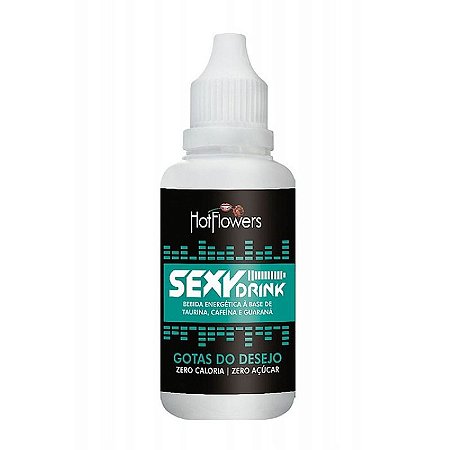 Sexy Drink Gotas Do Desejo 15ml Hot Flowers