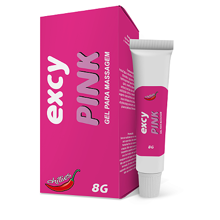 EXCY PINK GEL EXCITANTE PARA MASSAGEM 8G CHILLIES