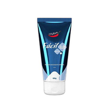 FÁCIL LUB NEUTRO GEL PARA MASSAGEM CORPORAL CHILLIES 60G
