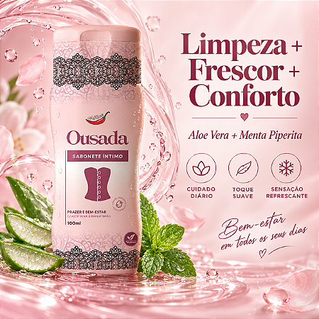 Sabonete Íntimo Ousada Chillies 100ml