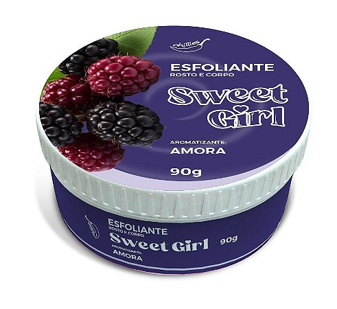 Esfoliante Sweet Girl Aromatizante Amora