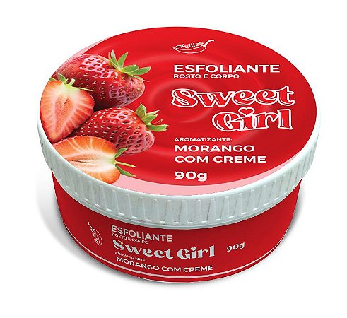 Esfoliante Sweet Girl Aromatizante Morango