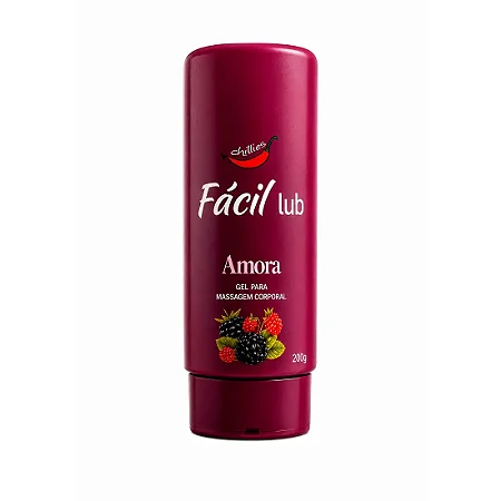 FÁCIL LUB GÉL LUBRIFICANTE BEIJÁVEL 200G AMORA