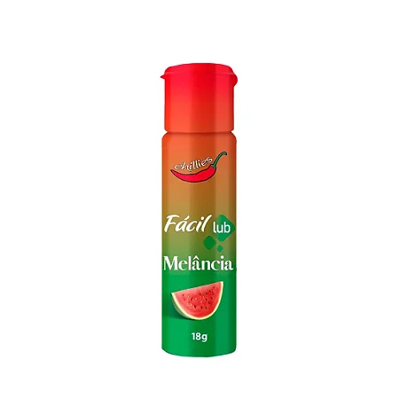 FÁCIL LUB GEL LUBRIFICANTE BEIJÁVEL 18G MELANCIA