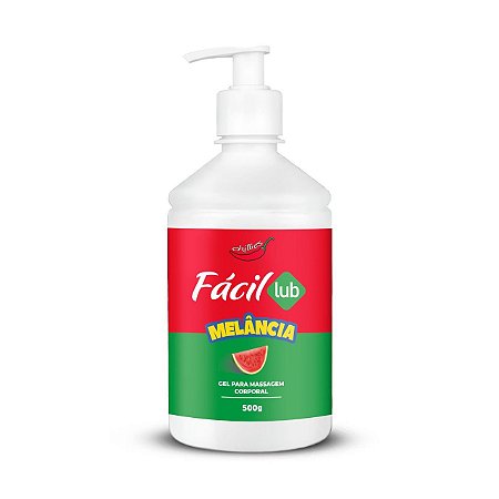 FÁCIL LUB 500G GÉL LUBRIFICANTE MELANCIA