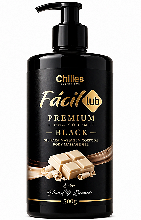 Fácil Lub  500G Premium Black Chocolate Branco