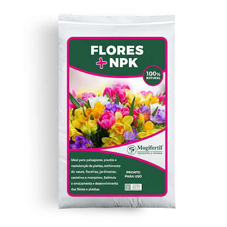 Substrato Para Flores Orgânico 20kg