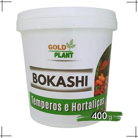 Bokashi Temperos e Hortaliças (12x400g) Gold Plant