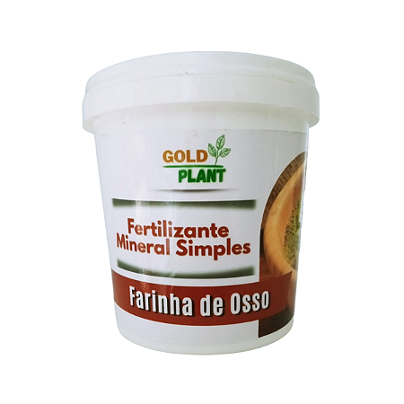 Adubo Farinha de Osso 200g Gold Plant