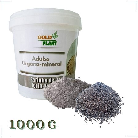 Adubo Farinha + Torta de Mamona (6x1000g) Gold Plant