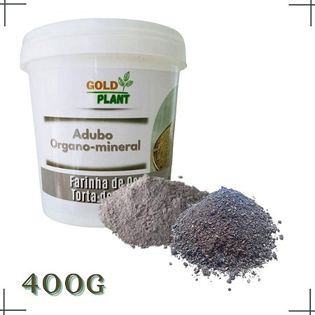 Adubo Farinha + Torta de Mamona (12x400g) Gold Plant