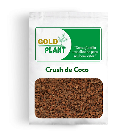 Crush Fibra e Chip de Coco / Substrato para Orquídeas