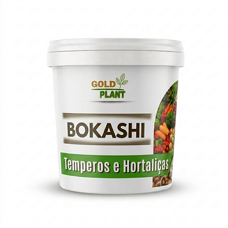 Adubo Orgânico Bokashi para Temperos e Hortaliças
