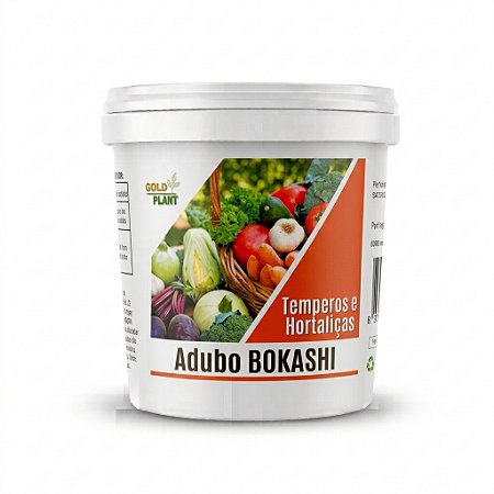Adubo Orgânico Bokashi para Temperos e Hortaliças