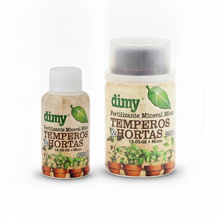 Fertilizante Líquido Dimy para Temperos e Hortaliças
