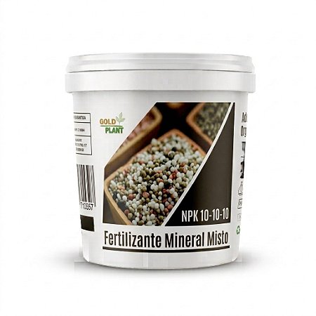 Adubo Fertilizante NPK 10-10-10 Gold Plant