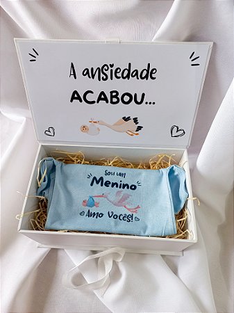 Kit Revelação com Body Menino
