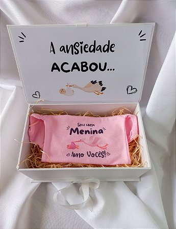 Kit Revelação com Body Menina