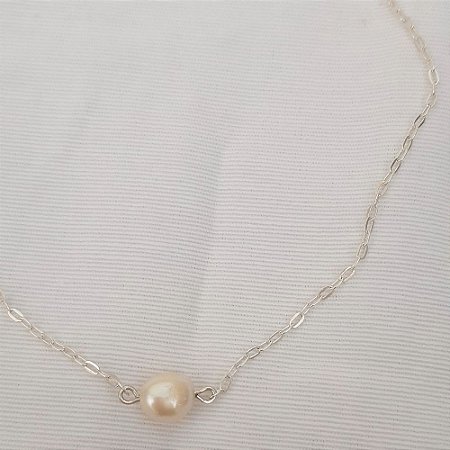 Choker perolinha
