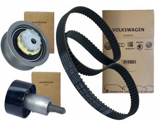 Kit Correia Dentada Vw Up Golf Fox Jetta A1 A3 Q3 1.0 1.4 12v 2014 2015 Original