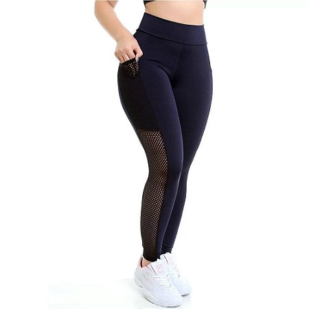 Legging Fitness Com Bolso Lateral