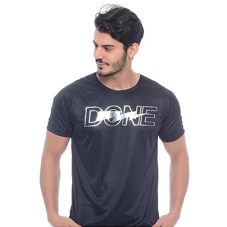 Camiseta Fitness Estampada Done