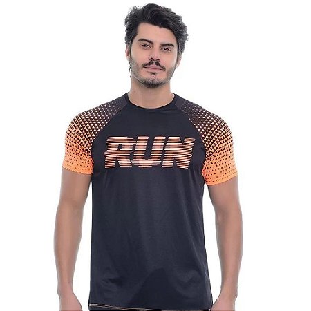Camiseta Fitness Raglan Run