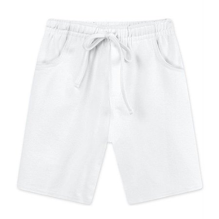 Bermuda Branca Menino
