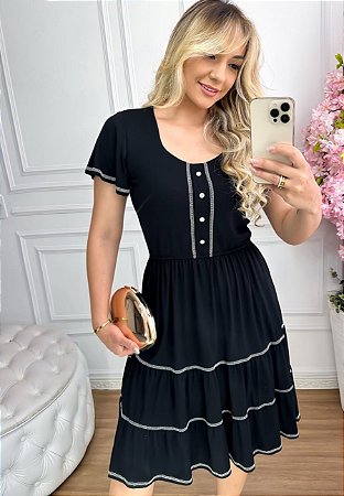 Vestido Feminino Moda Evangélica. M