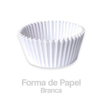 Forminha para Mini Cupcake - Azul Claro - 45 unidades - Plac