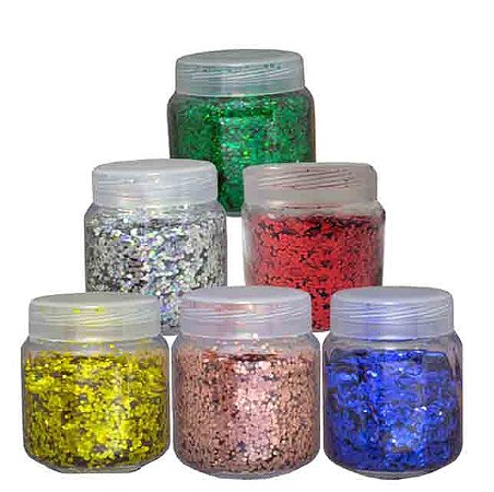 Confete Metalizado p/ Balao 50g - KLF