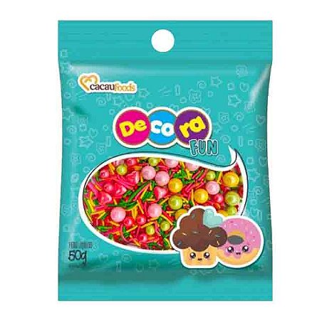 Decora Fun Confeito Carnaval 50g Cacau Foods