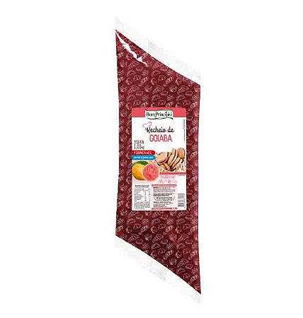 Recheio Goiaba Forrneável 1 Kg - Bom Princípio