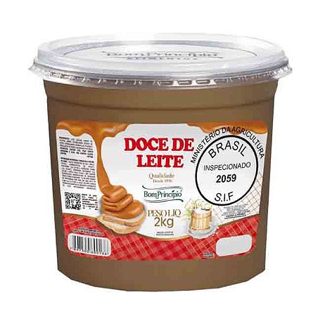 Doce de Leite 2Kg - Bom Princípio