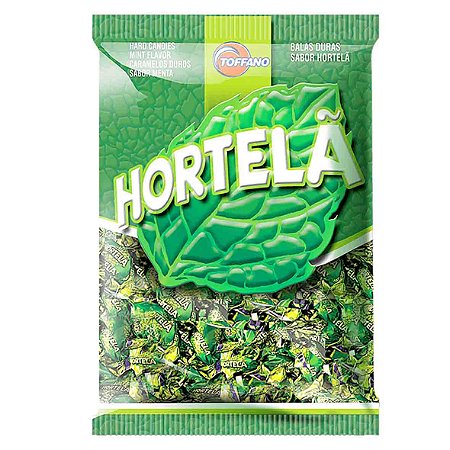 Bala sabor Hortelã 400g - Toffano