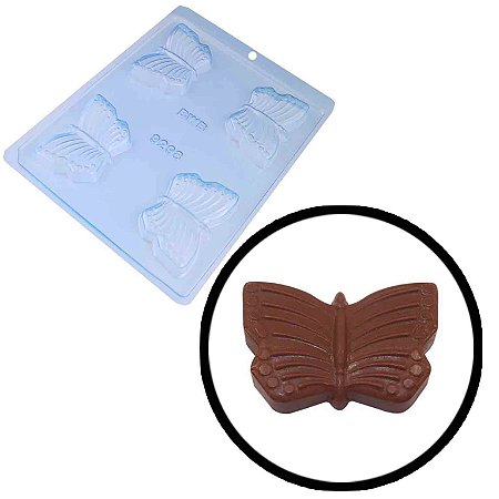 Forma Simples Borboleta Cód 9298 -BWB