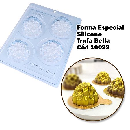 Forma Espec c Silicone Trufa Bella Cód 10099 -BWB