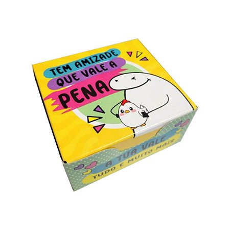 Caixa Flork "Tem amizade que vale a pena" Peq Ref CD20 - JR