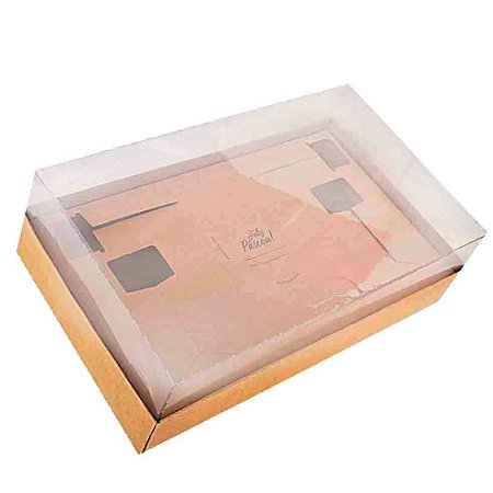 Caixa de Páscoa Kit Confeiteiro Kraft COC16 -JR